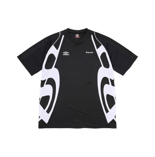 Supreme Old English Soccer Jersey Black