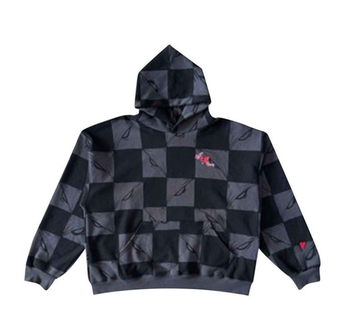 Matty Boy Anti Promo 99 Eyes Hoodie Black/Red