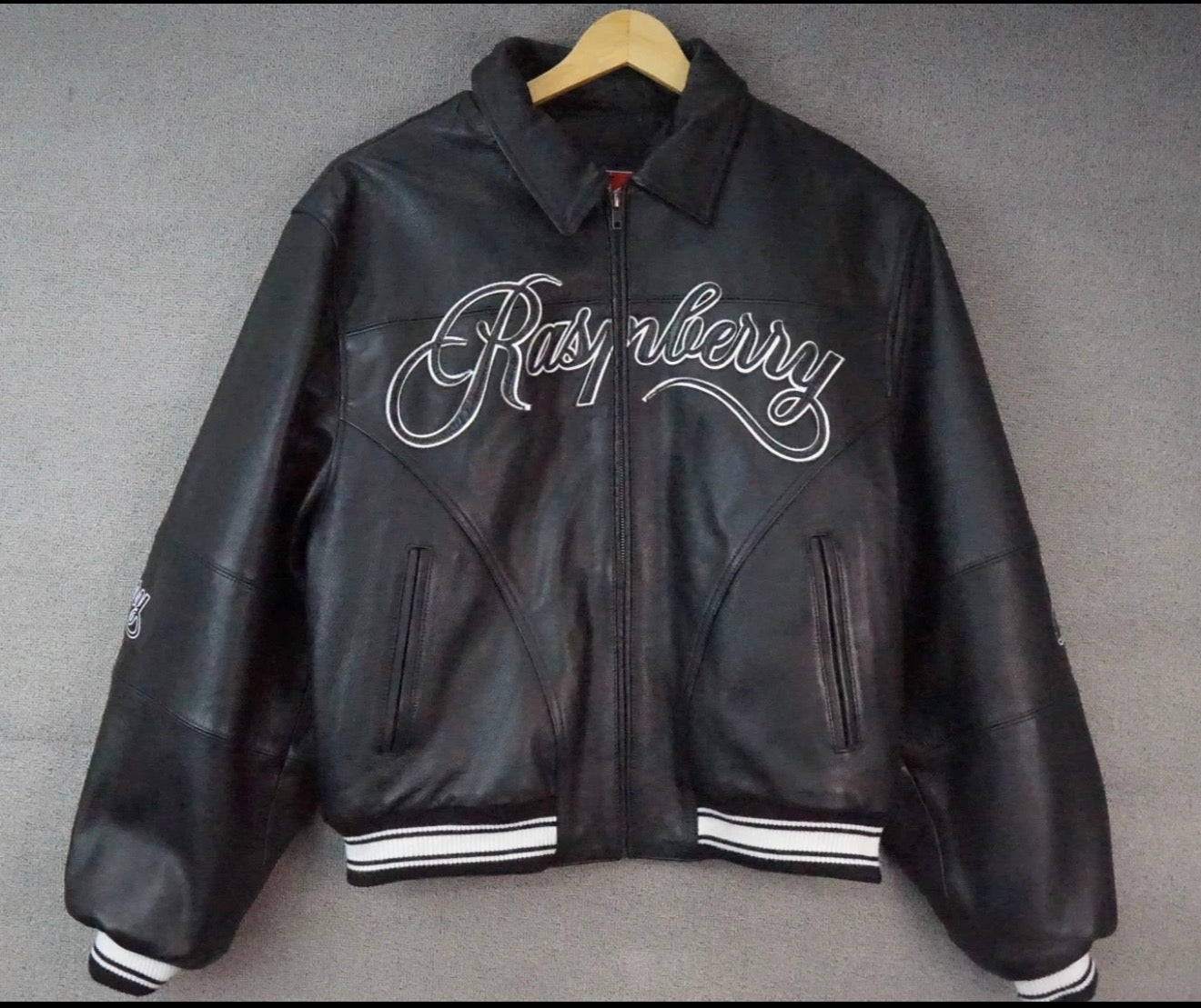 GV Gallery Raspberry Leather Jacket