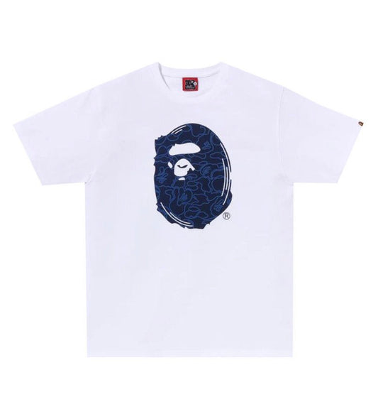 Bape 30th Anniversary White|Navy Tee