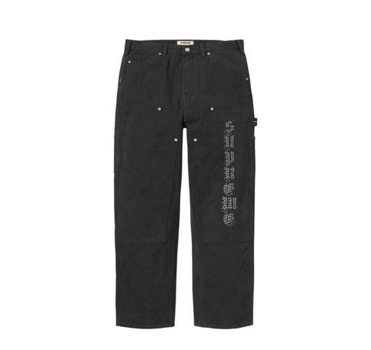 Supreme The Great China Wall Double Knee Painter Pant Black