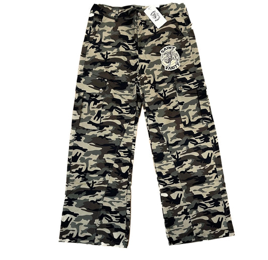 Saint Vanity Green Camo Pants