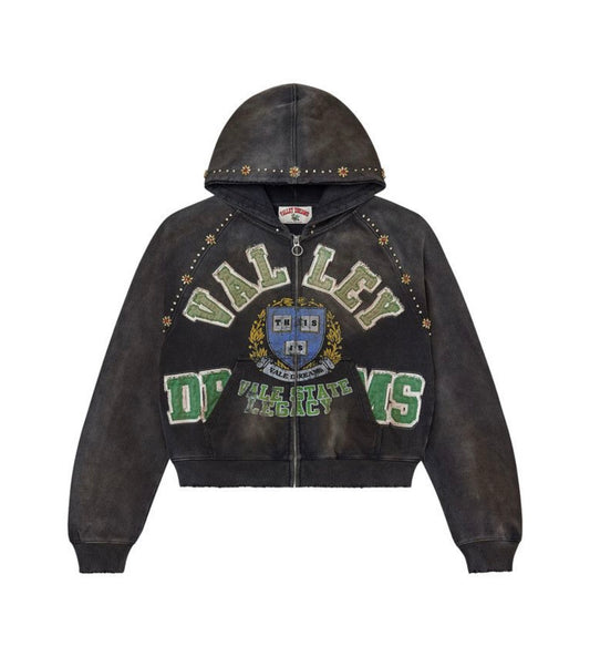 Vale Forever Gem Zip-Up Hoodie