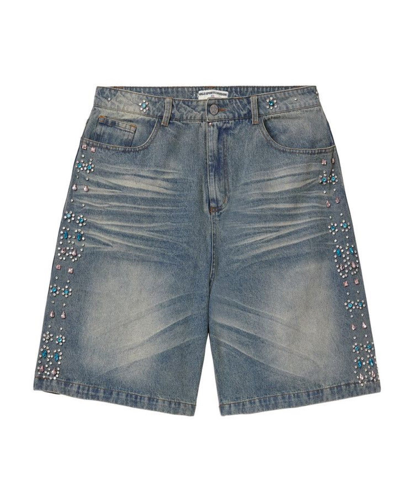 Vale Forever Candy Jorts Mid Blue