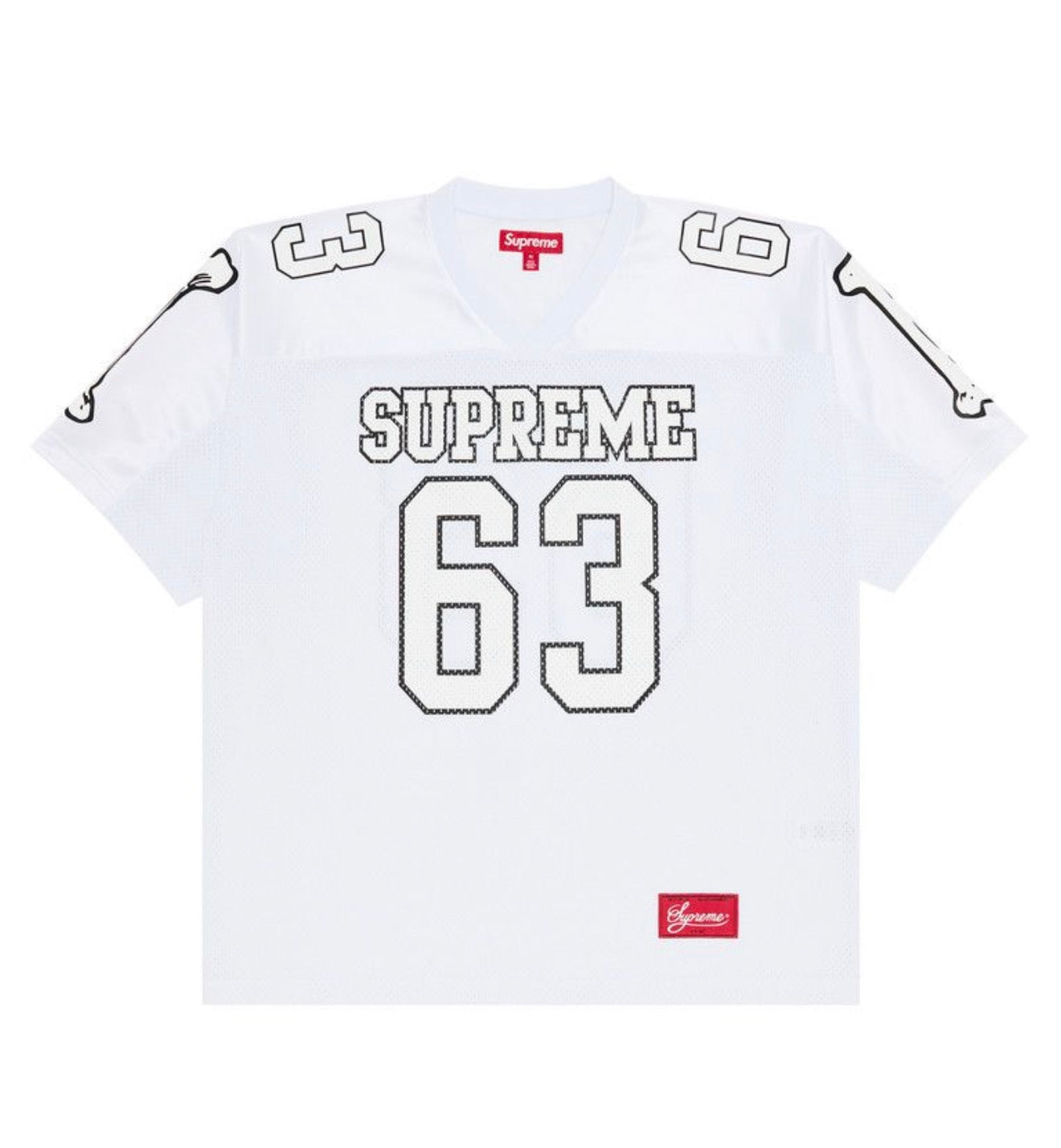 Supreme Bones Football Jersey White