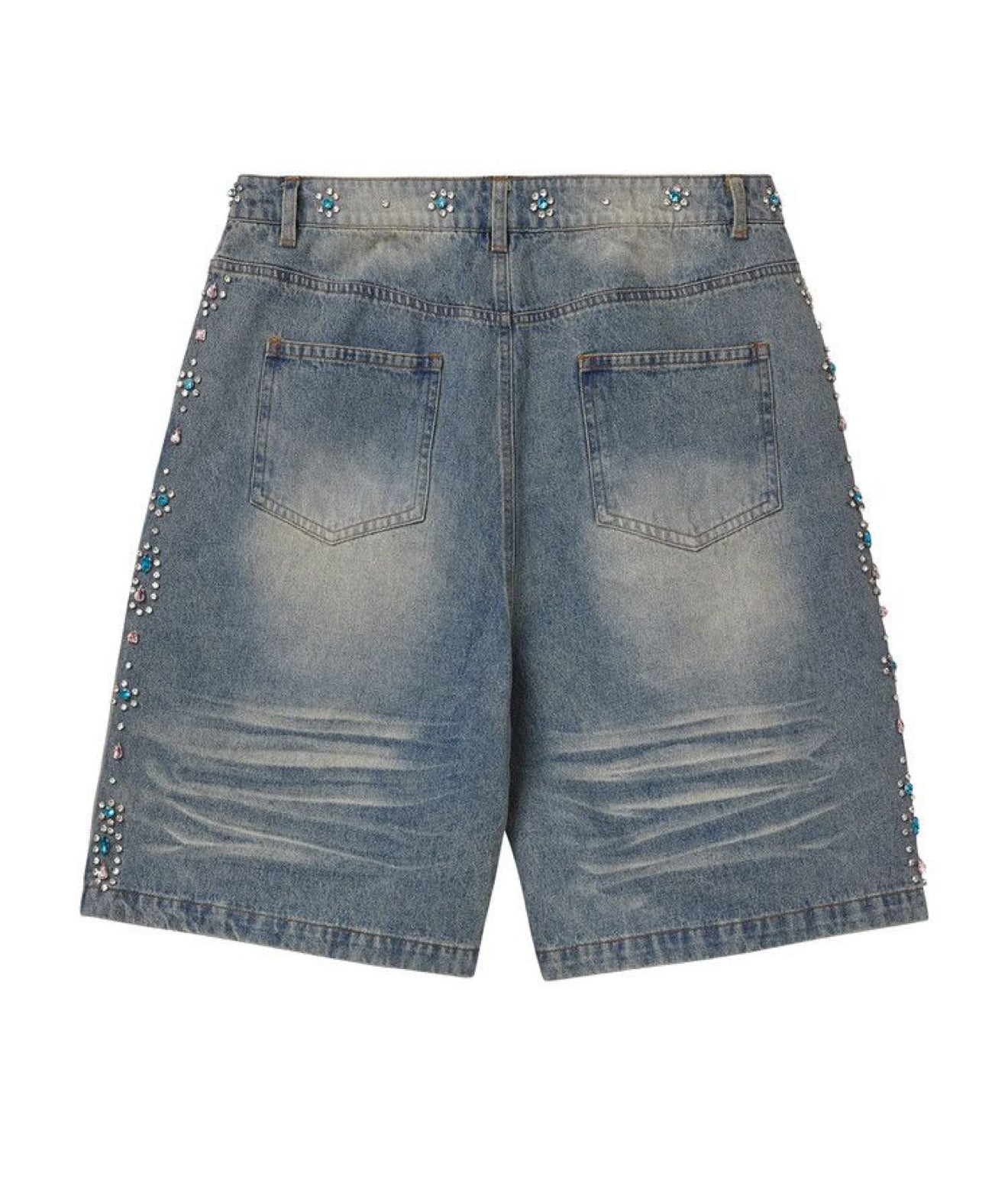 Vale Forever Candy Jorts Mid Blue