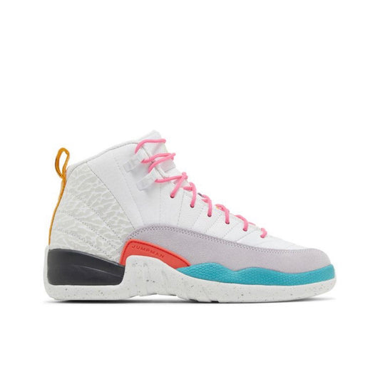 Jordan 12 Retro White Green Vapor