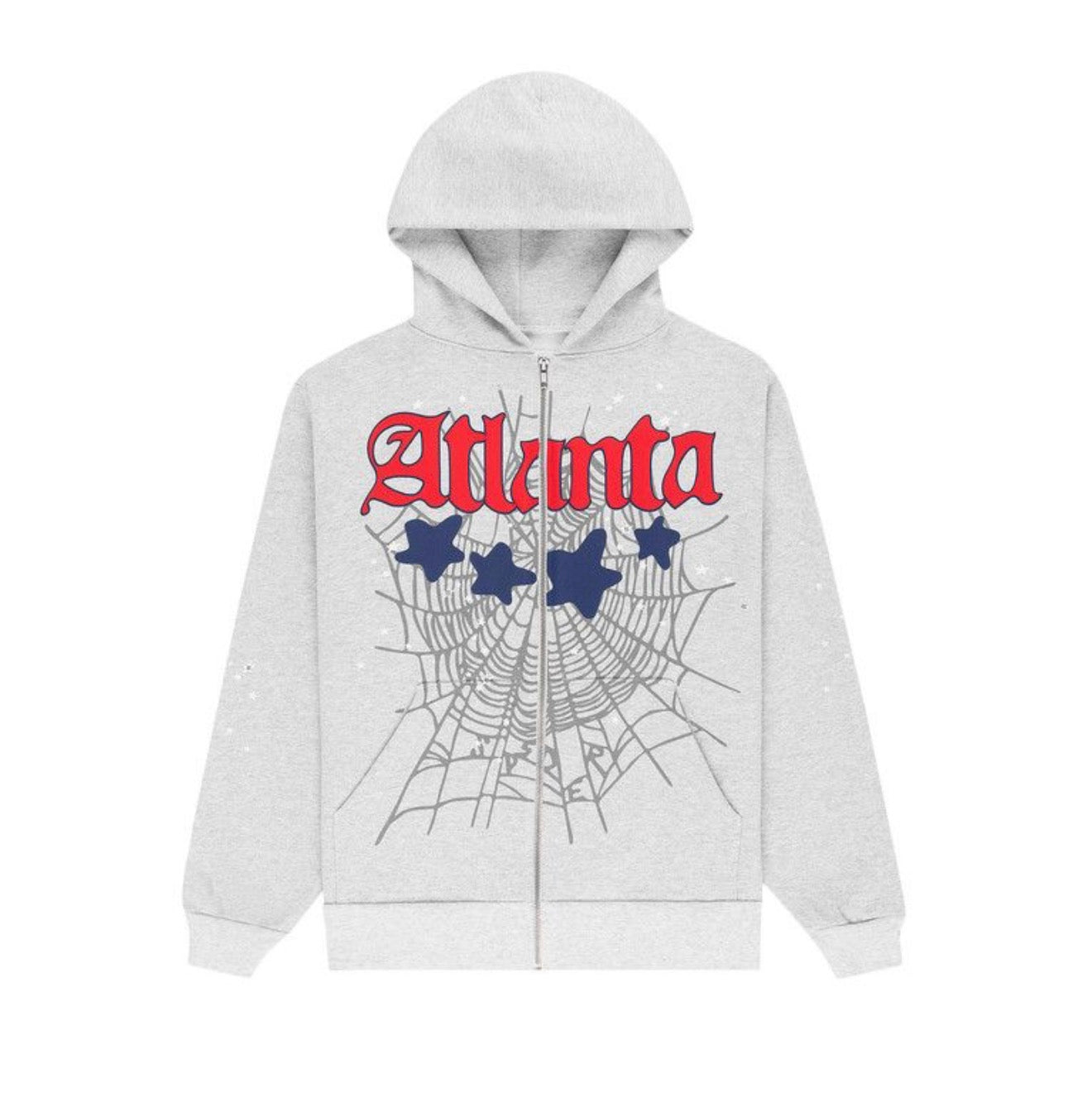 SP5DER Atlanta Grey Hoodie