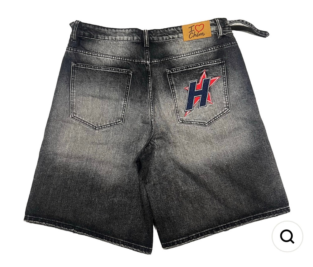 HMDD Chim Black Shorts Sz M