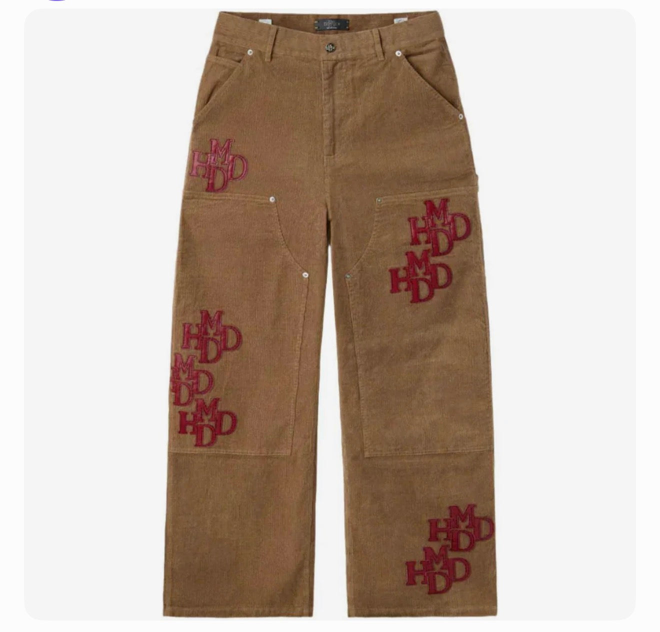 HMDD Patch Cord Double Knee Pants