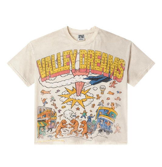 Vale Forever Chaos Bling Tee Cream