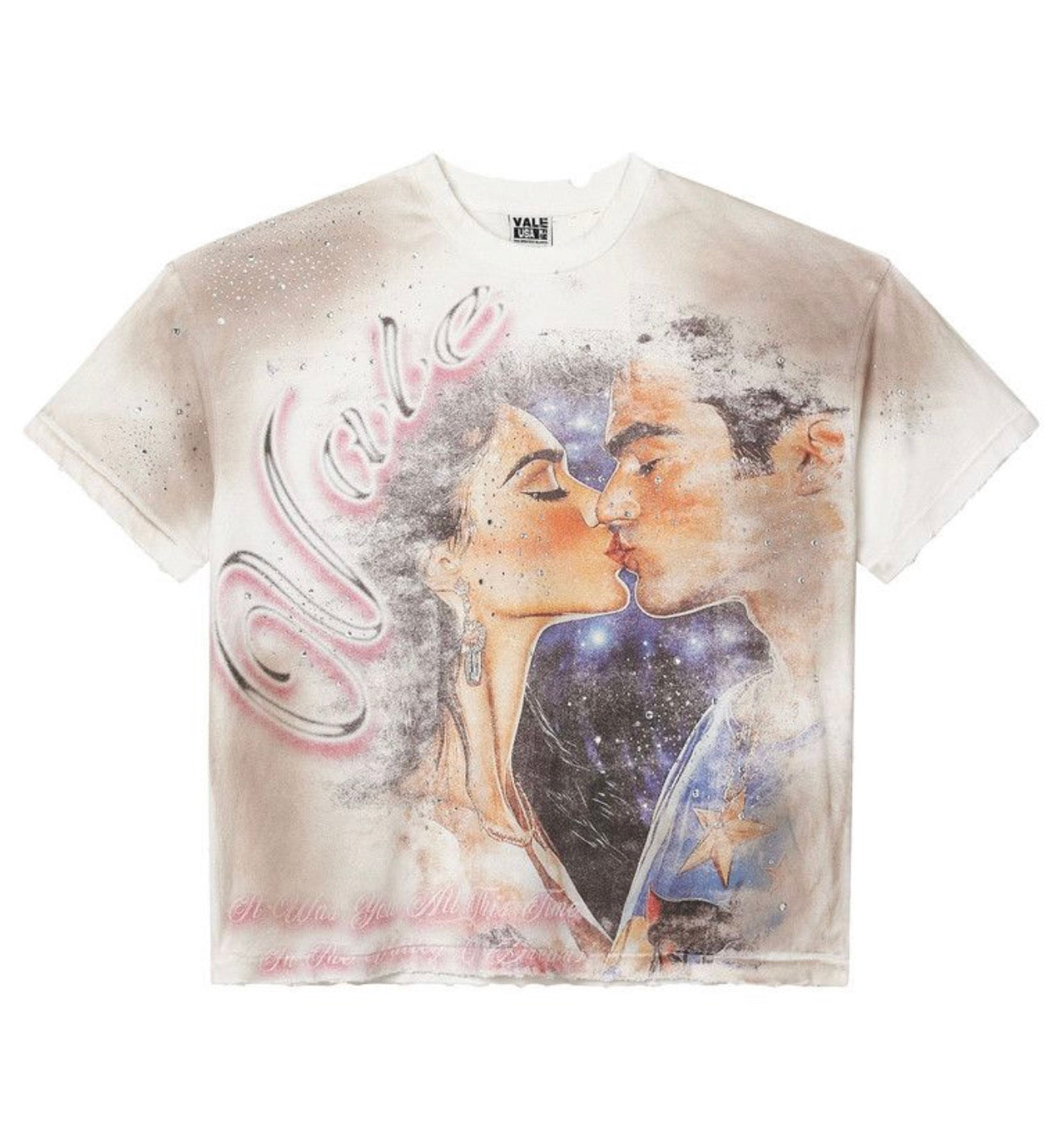 Vale Fated Yours Bling Tee White