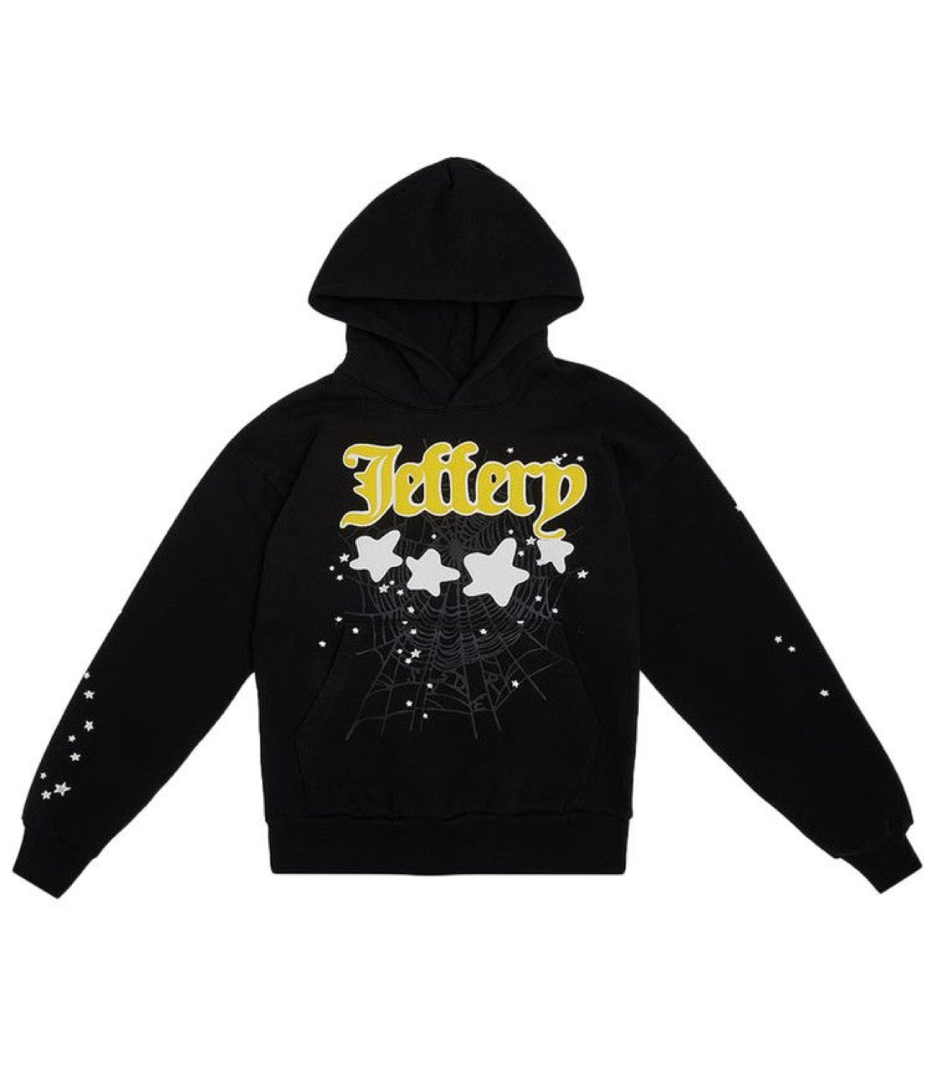 Sp5der Jeffery Hoodie Black