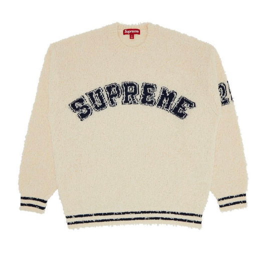 Supreme Textured Arc Sweater Cream