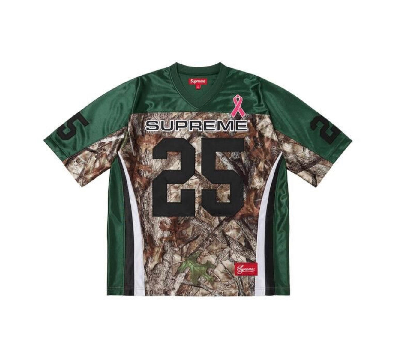 Supreme Breast Cancer Awareness Football Jersey Green