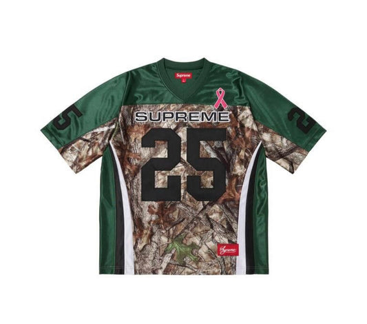 Supreme Breast Cancer Awareness Football Jersey Green