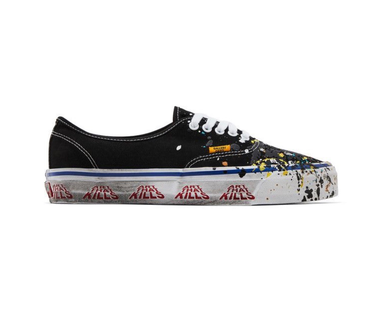 Vans Authentic Reissue Gallery Dept. Art That Kills Black
