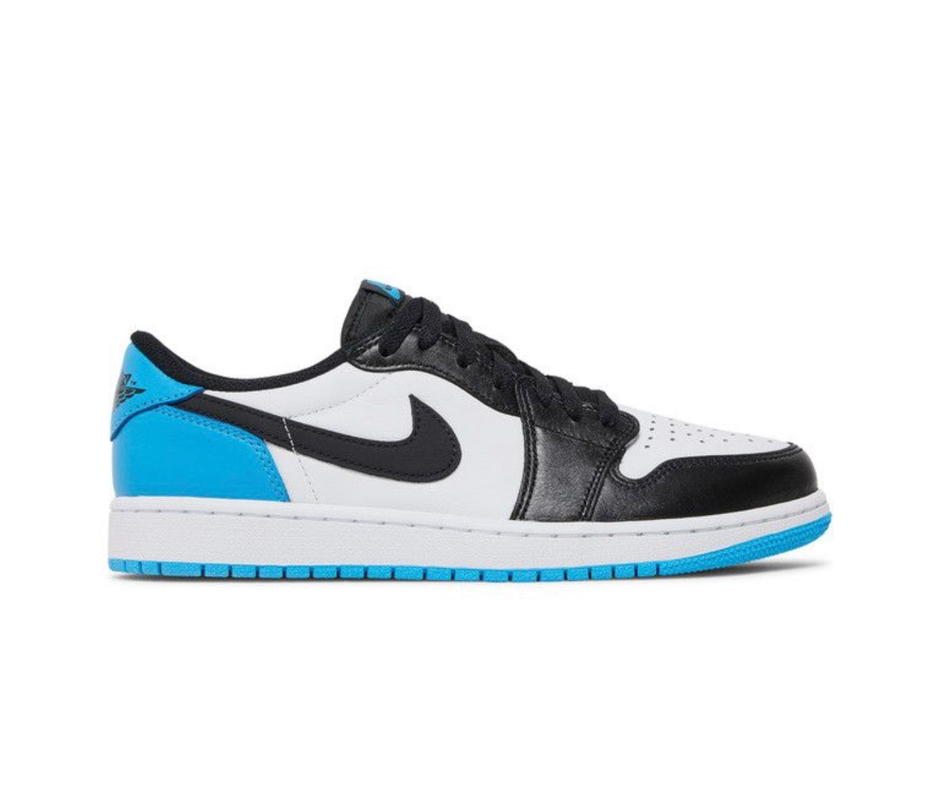 Jordan 1 Black Dark Powder Blue - 7
