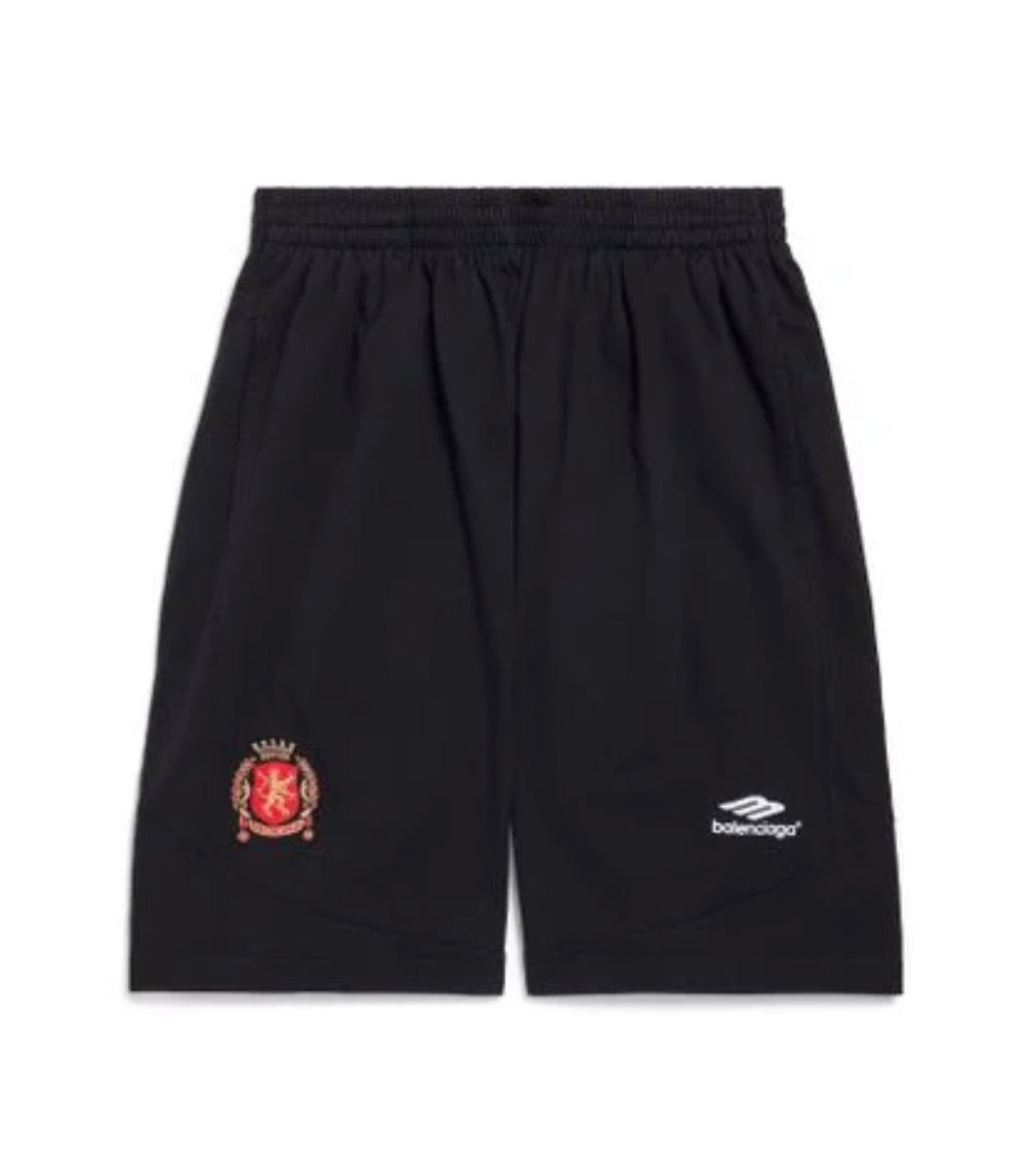 Balenciaga Soccer Shorts Black