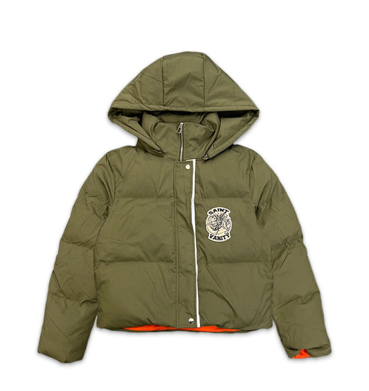 Saint Vanity Green Puffer