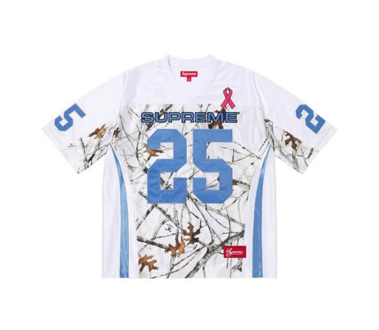 Supreme Breast Cancer Awareness Football Jersey White