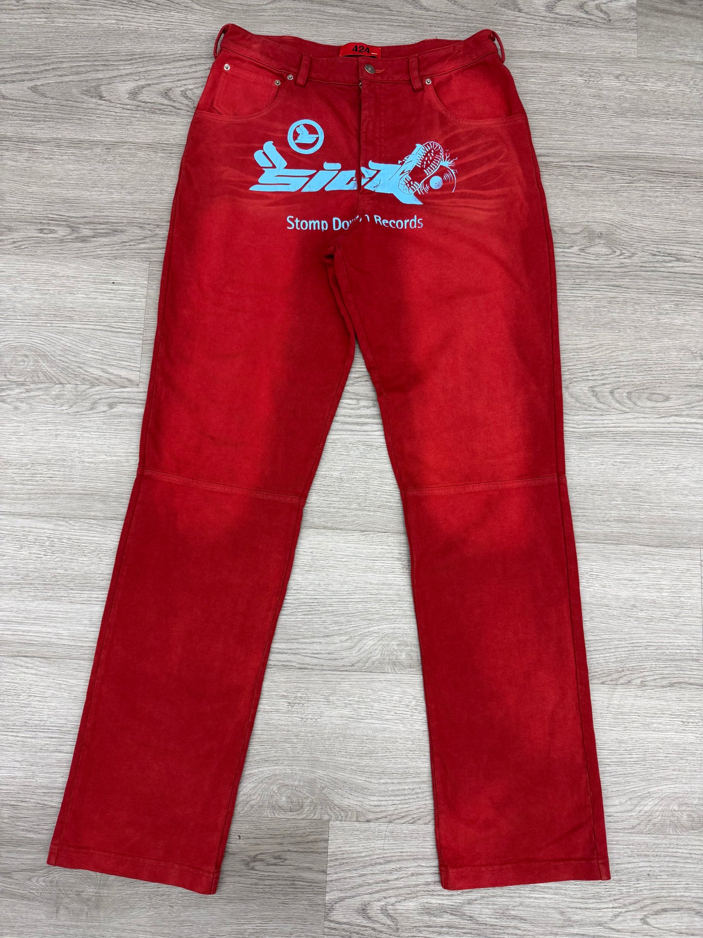 Sicko/424 Red/Blue Pants