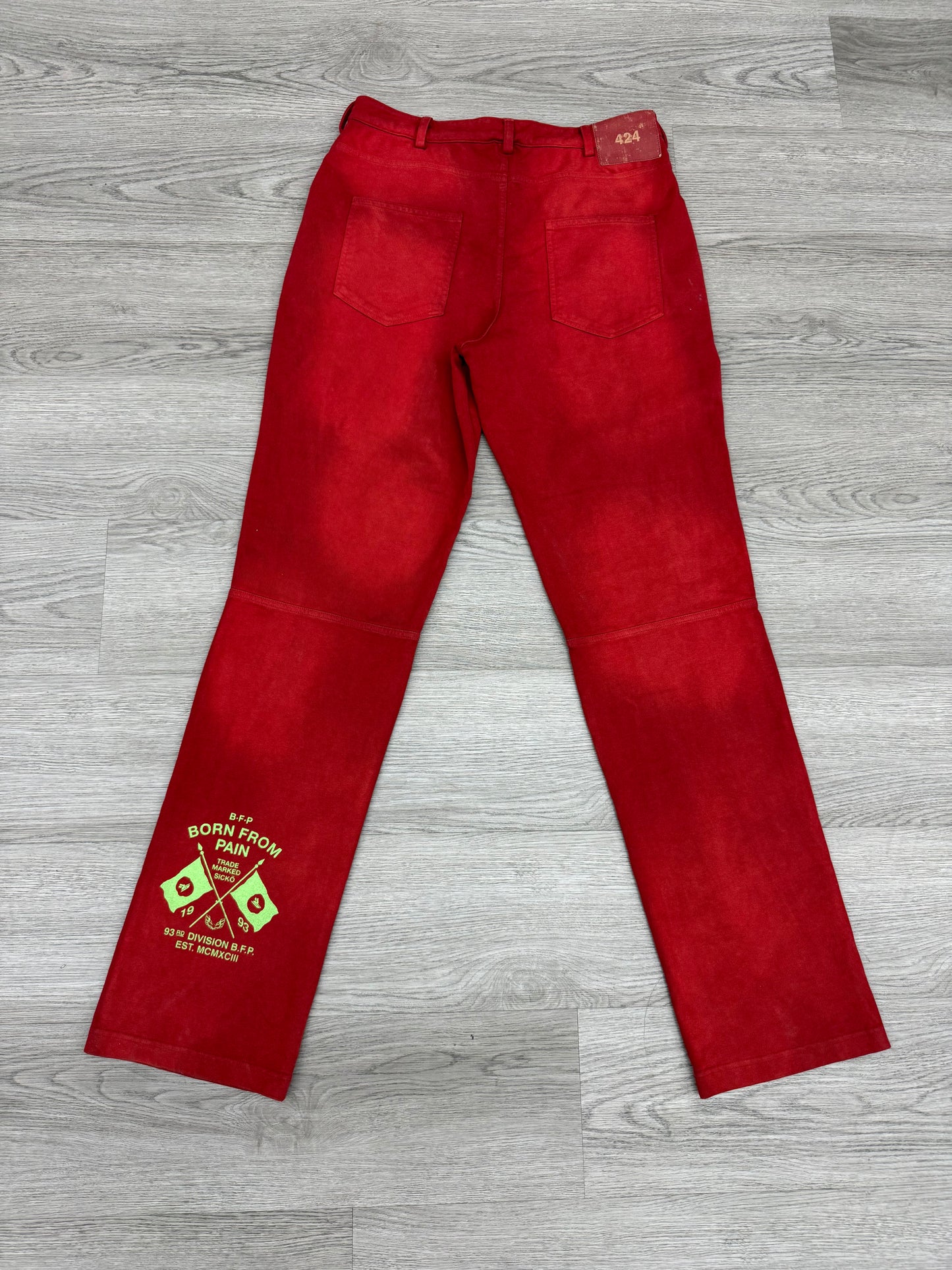 Sicko/424 Red/Blue Pants