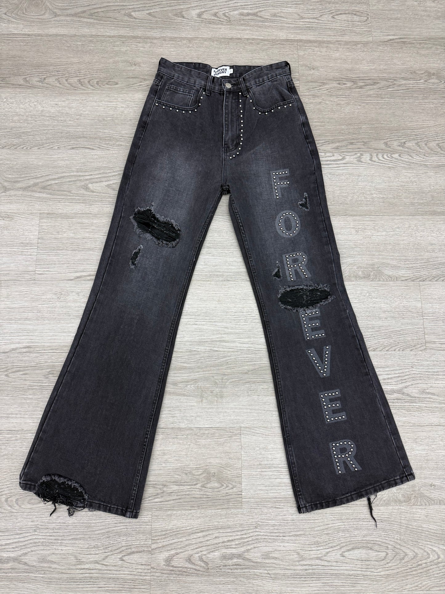 Forever Hungry Jeans Black