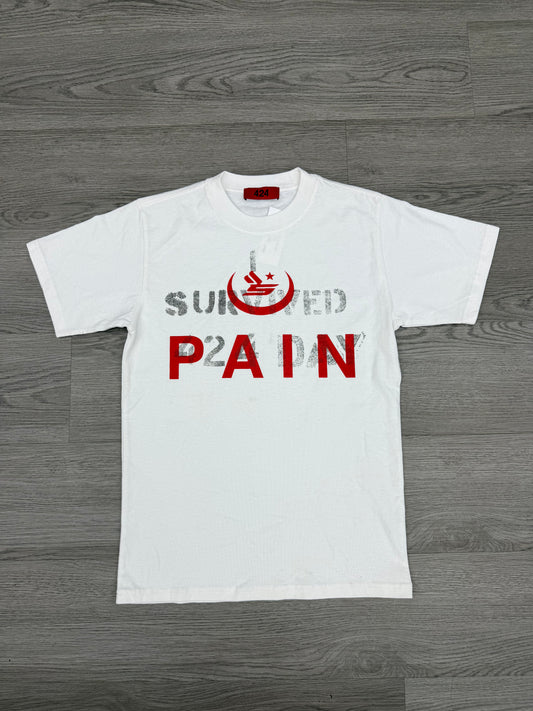 Sicko/424 I Survived White Tee-S