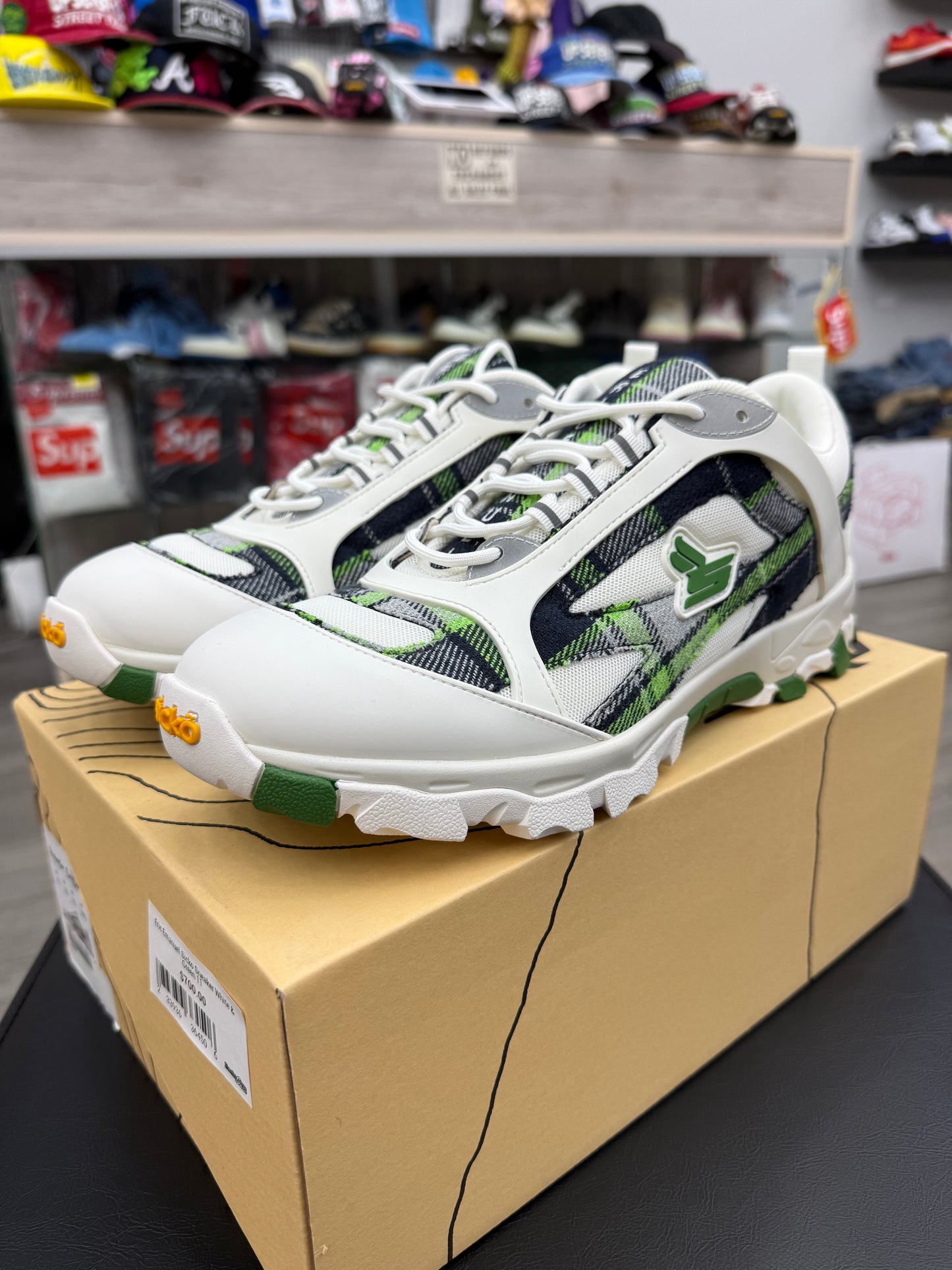 Sicko x Eric Emanuel Hiking shoes White/Green