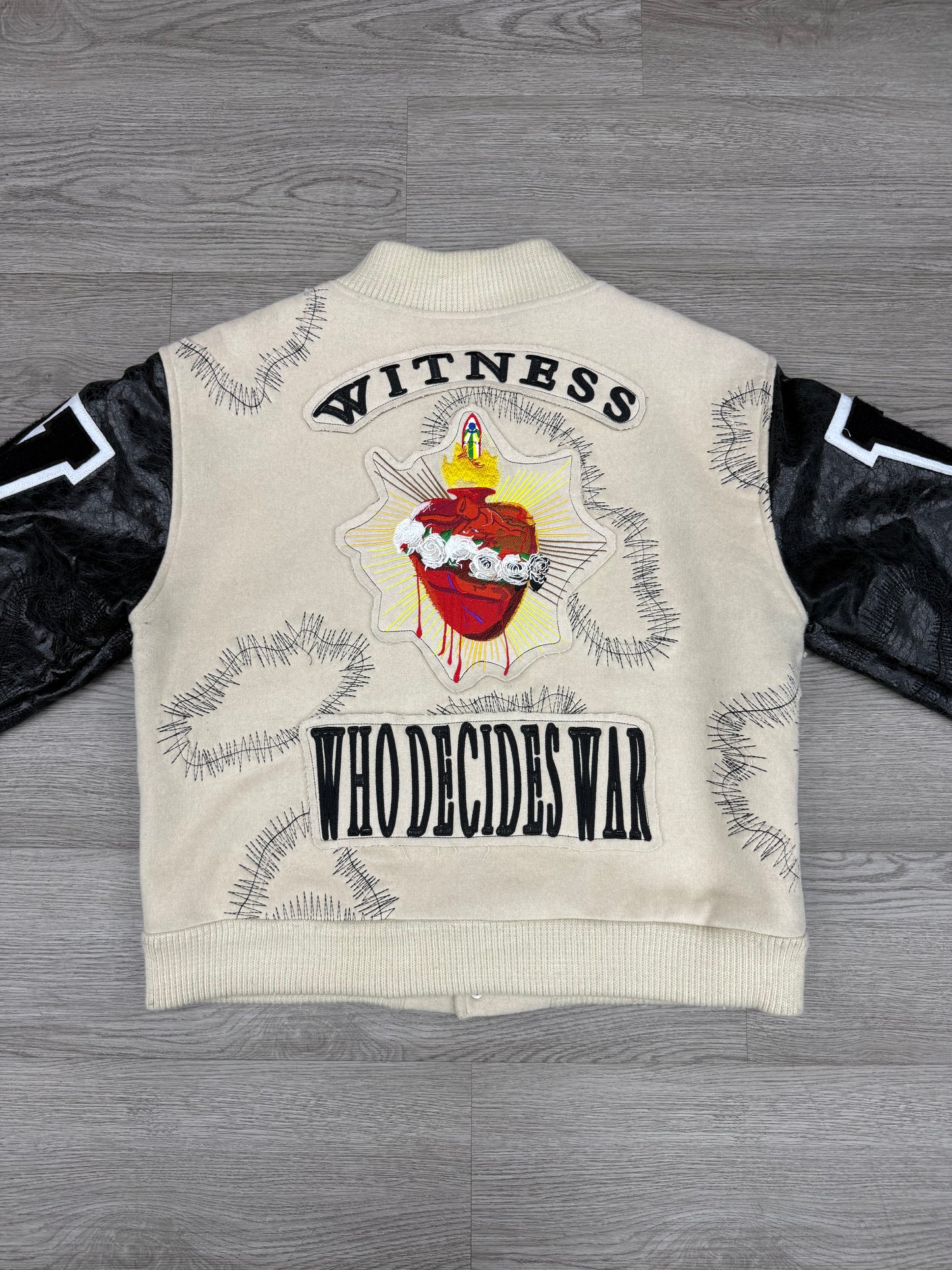 Who Decides War Varsity Jacket