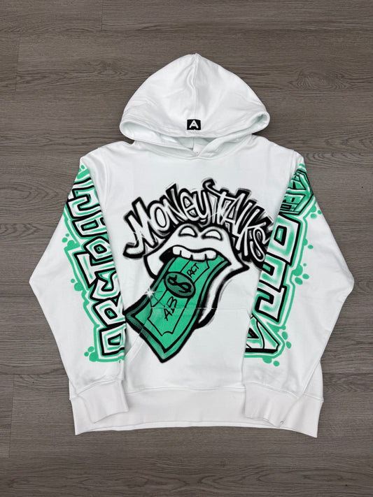 Abstract Money Talk Hoodie
